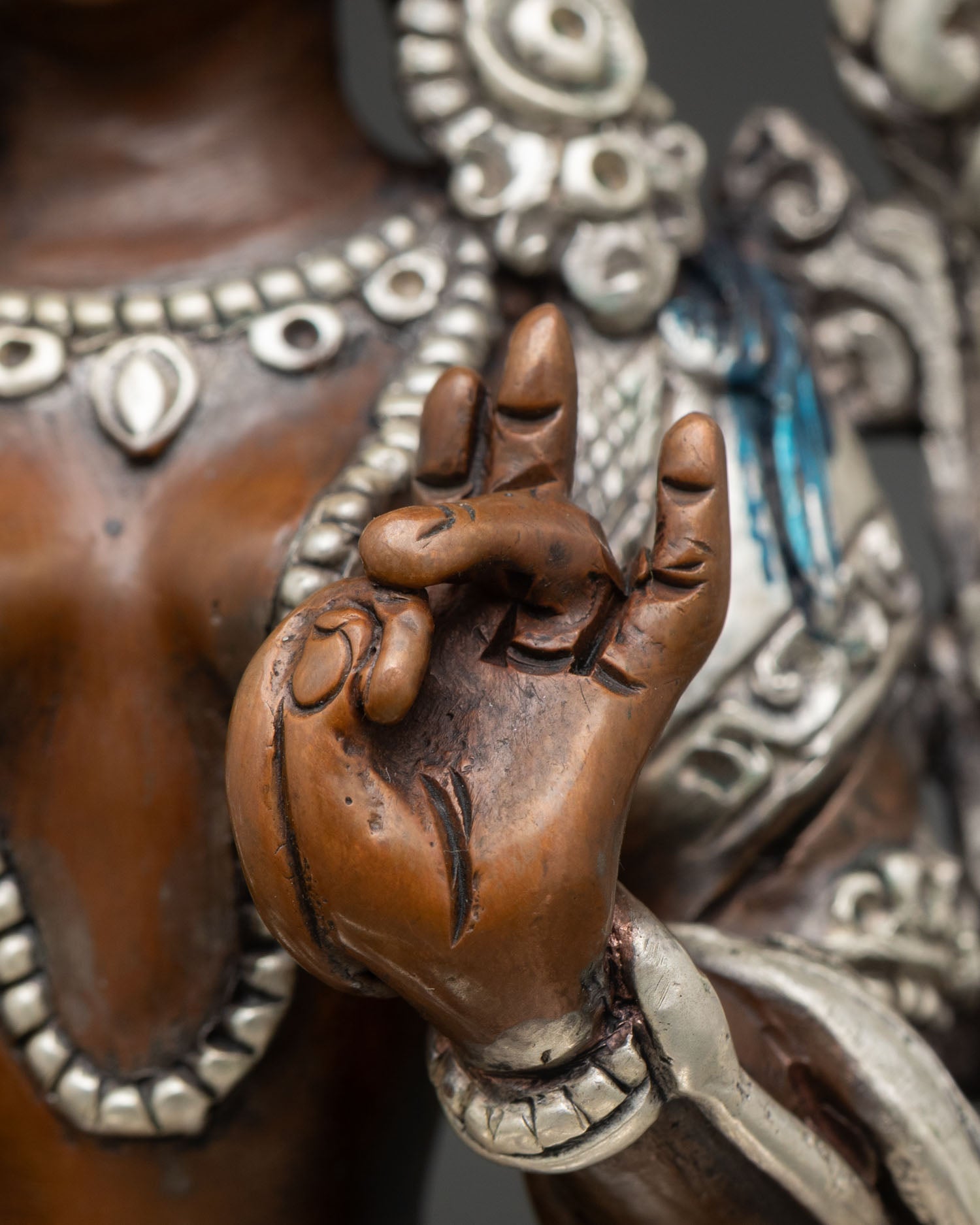 Green Tara Statue | Traditional Lost-Wax Cast Buddhist Art