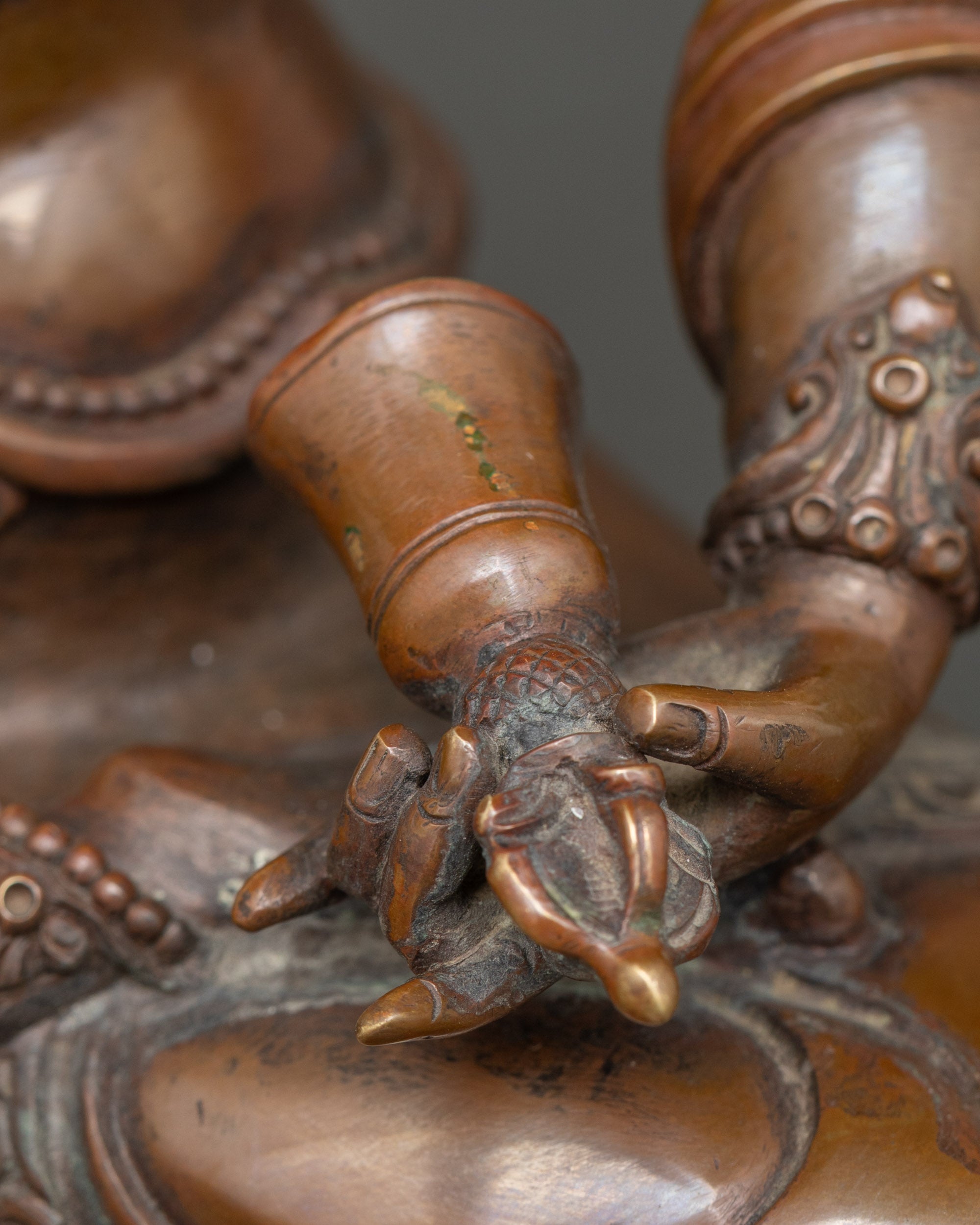 Vajrasattva Dorje Sempa Statue | Handcrafted Nepalese Artwork