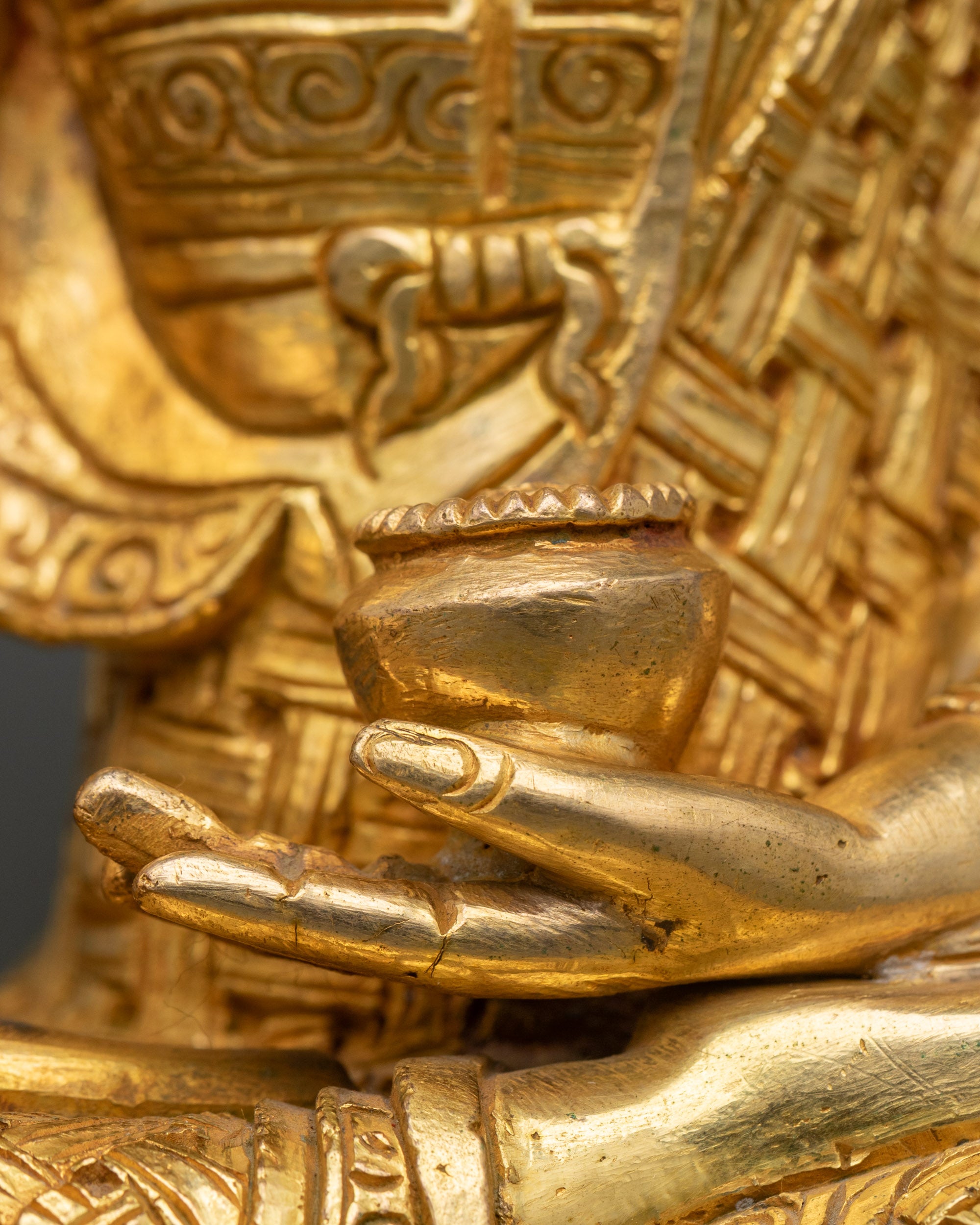 Serene Buddha Sculpture | Sacred Buddhist Home Decor