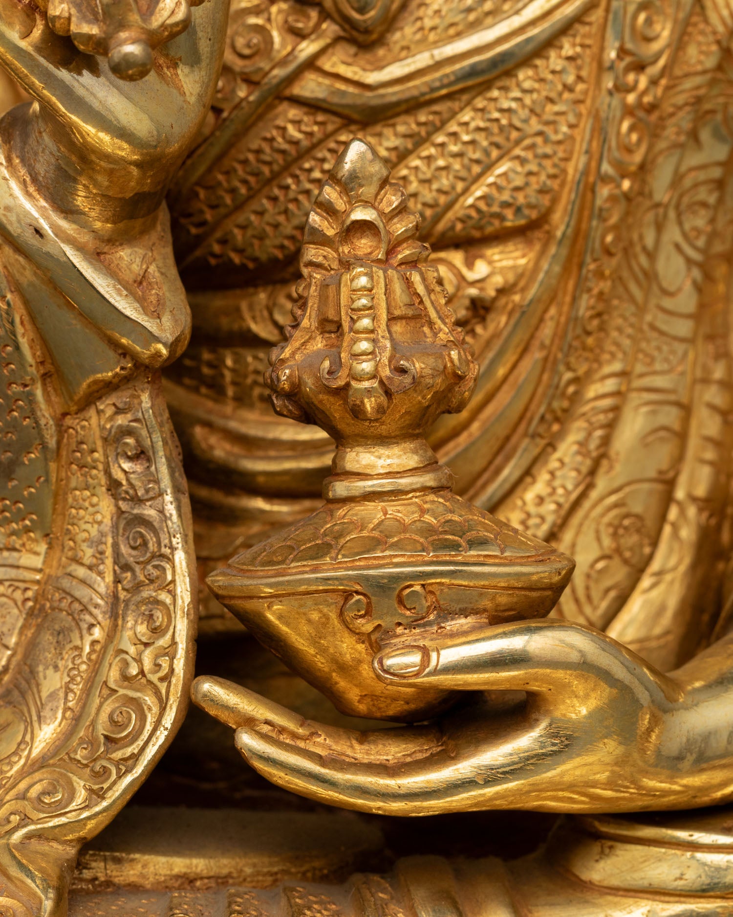 Guru Tsokye Dorje Statue – Buddhist Meditation Figurine