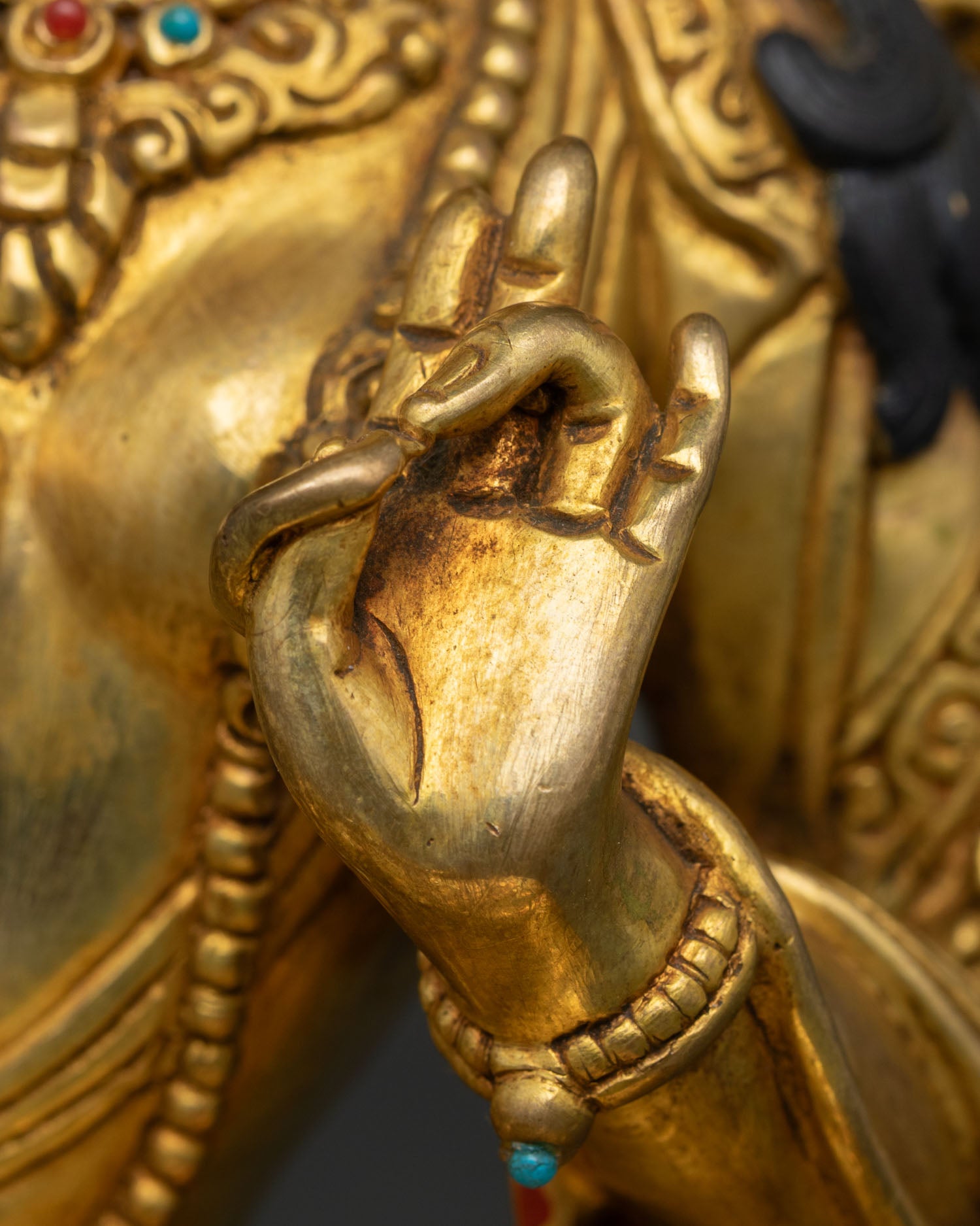 Green Tara Statue | Buddhist Goddess for Home Altar Decor