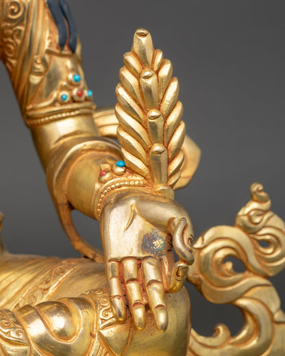 Buddhist Protector Kshitigarbha Statue for Sentient Beings