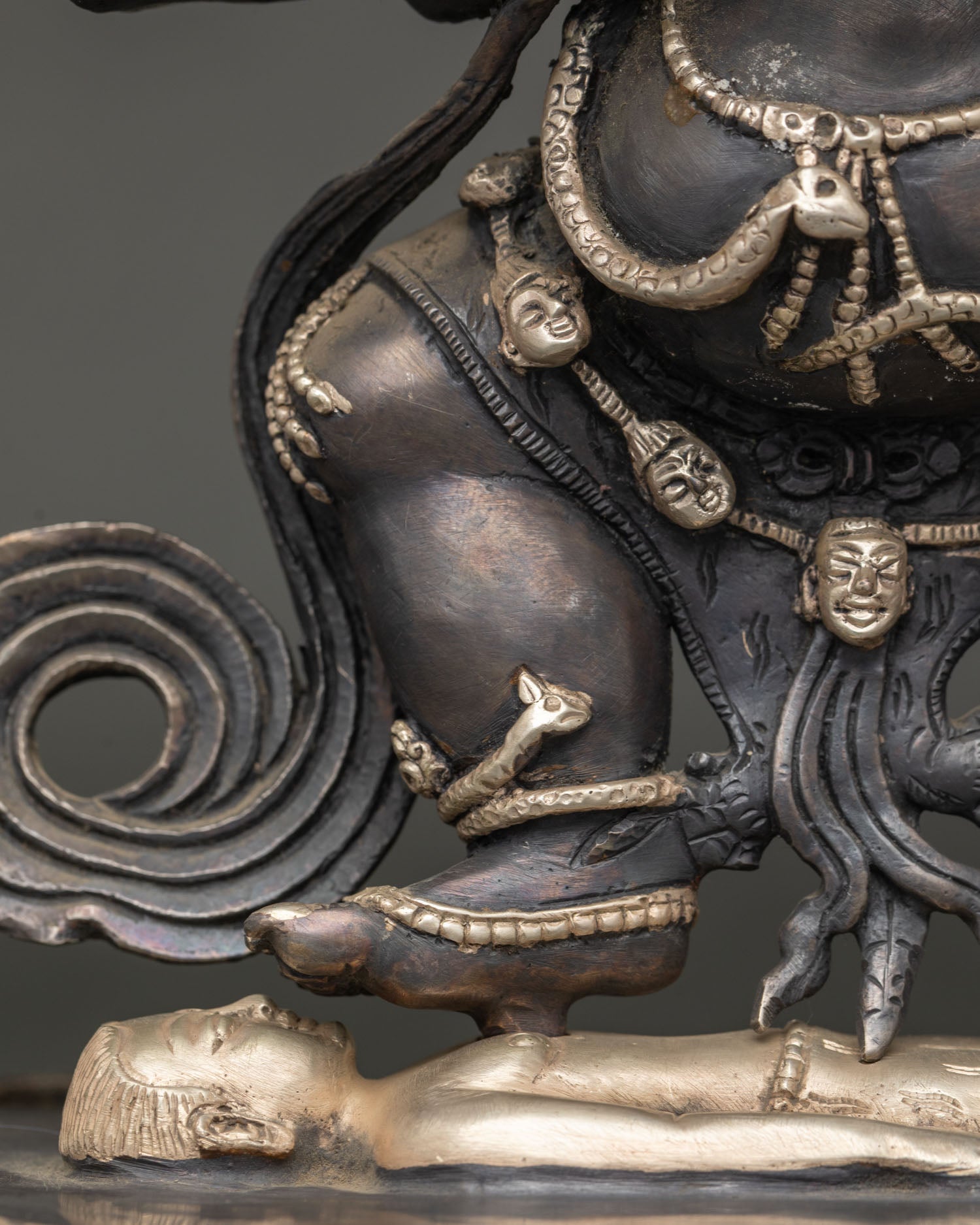 Sakya Mahakala Statue | Fierce Dharma Protector