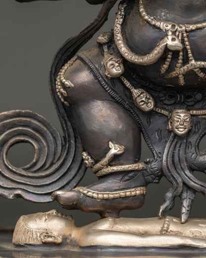 Sakya Mahakala Statue | Fierce Dharma Protector