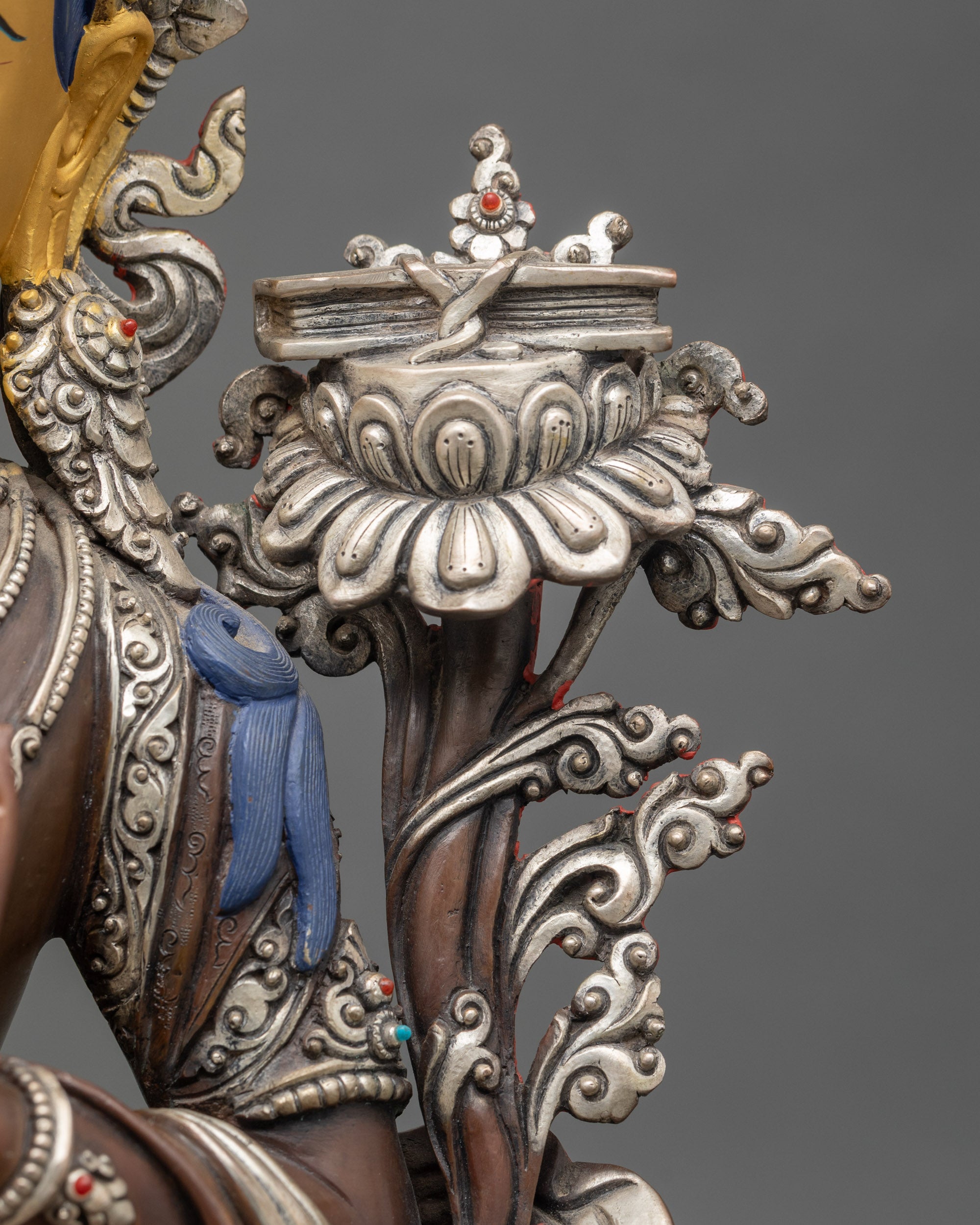 Bodhisattva Manjushree Sculpture for Wisdom and Spiritual Power