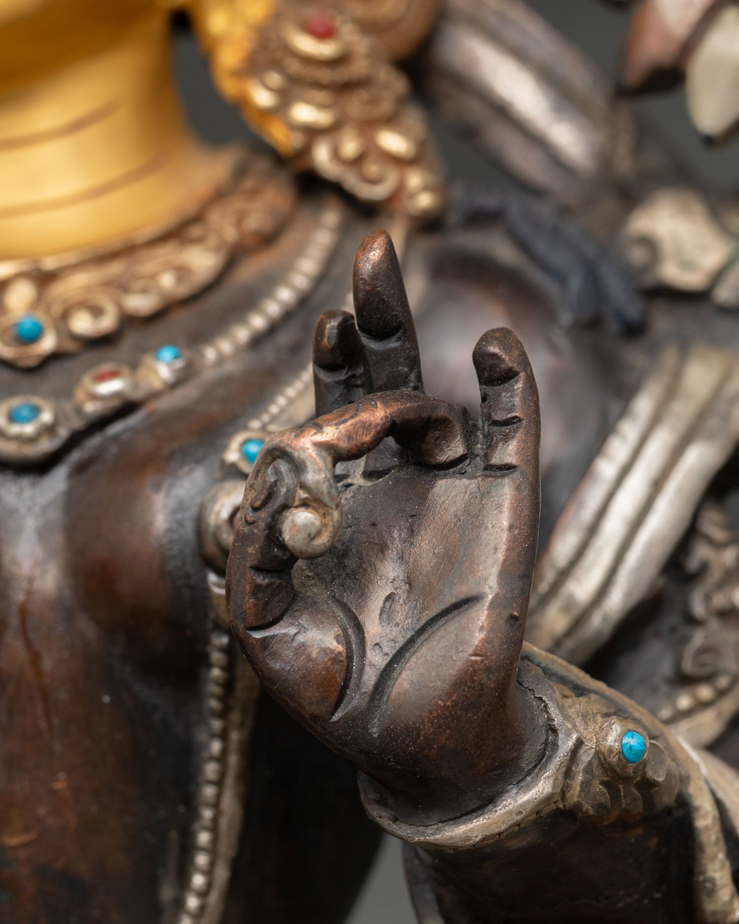 Green Tara Statue