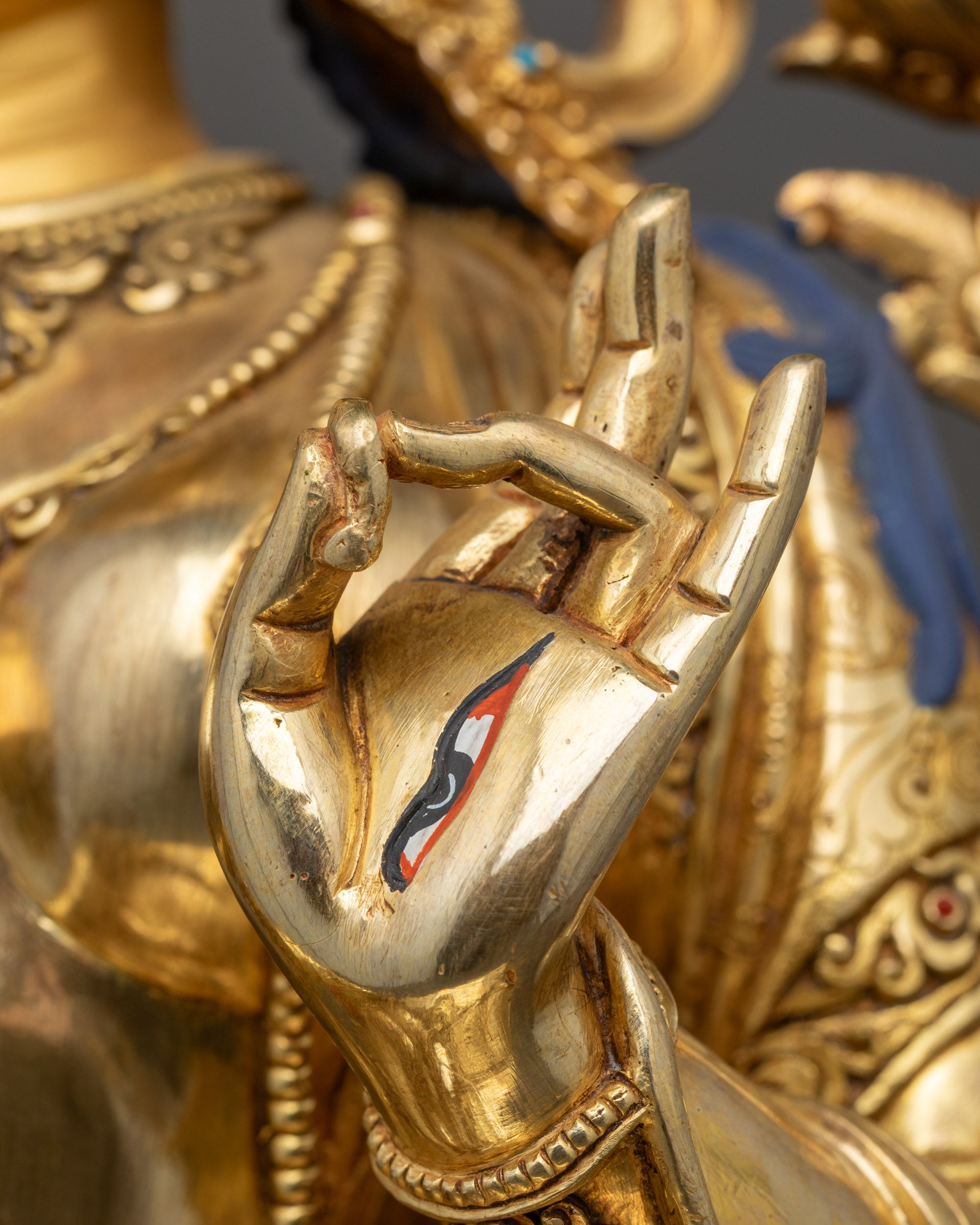 Lotus-Born White Tara Statue- Goddess of Peace and Long-Life