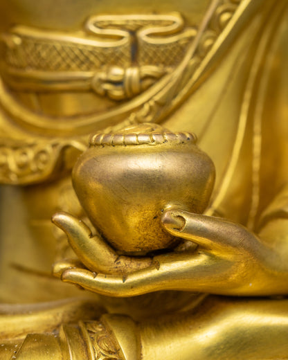 Shakyamuni Buddha Statue | Copper Sculpture for Spiritual Devotion