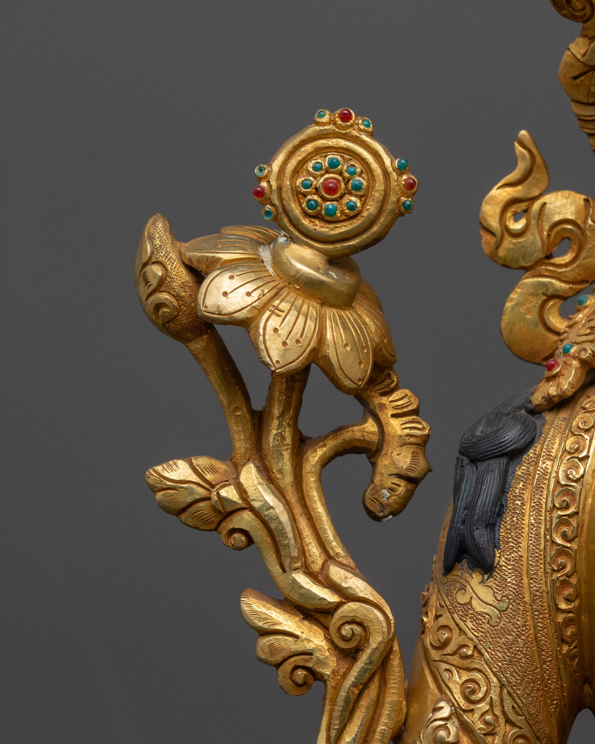 Manifest Hope with Maitreya Buddha Sculpture | Nepalese Artwork