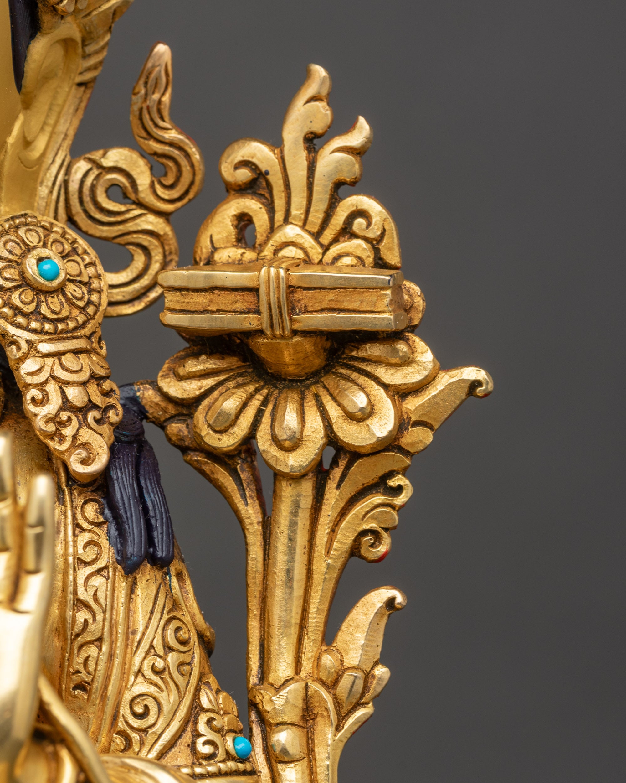 Discover Divine Wisdom with Manjushri Statue | Handicrafted in Nepal