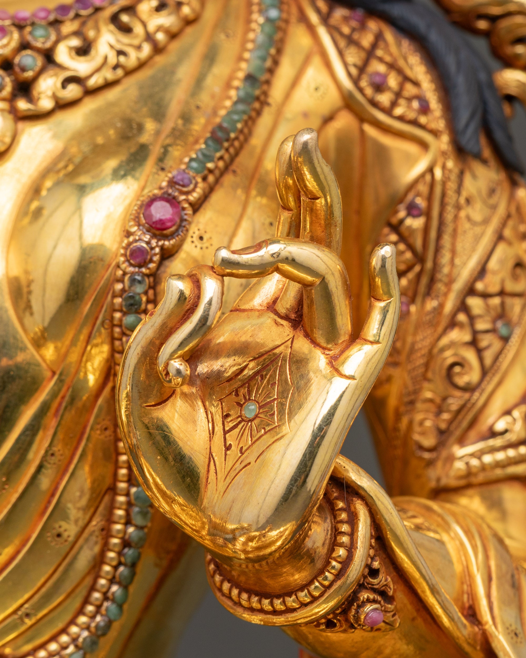 Bodhisattva Set Statue | Handcrafted Tibetan Sculpture Collection