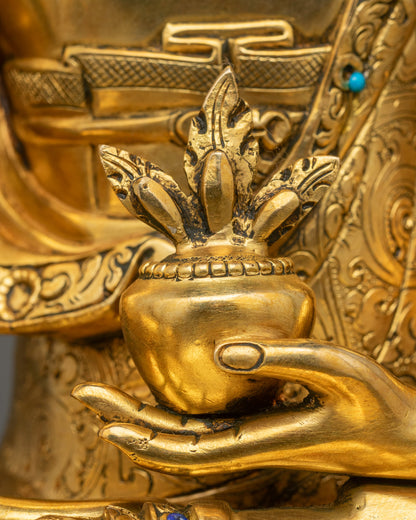 Three Buddha Statue Collection | Traditional Nepalese Buddhist Art