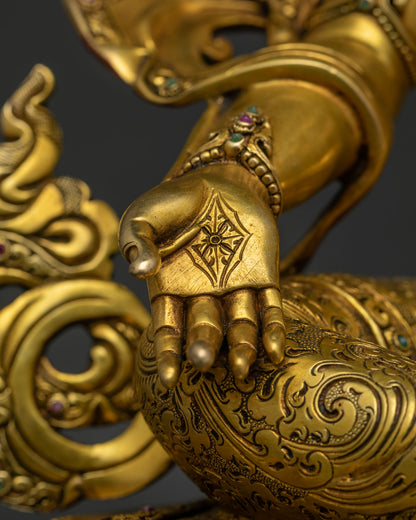 Green Tara Statue
