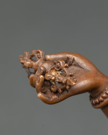 Oxidized Prajnaparamita Statue for Spiritual Growth