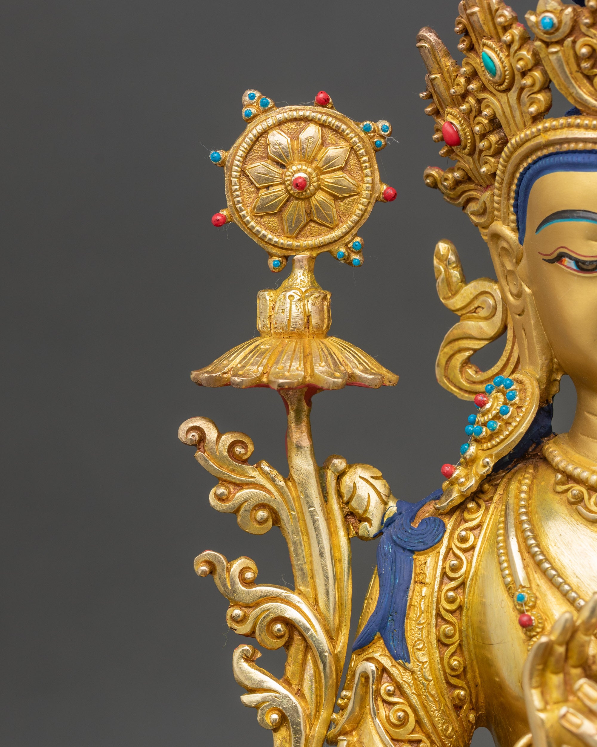 Seated Maitreya Buddha Statue for Spiritual Decor | Nepal