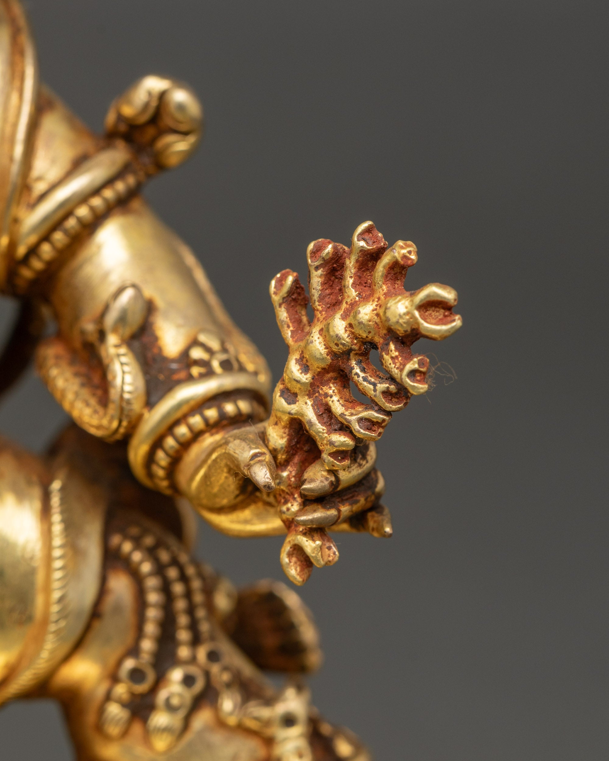 Nepalese Guru Dragpo Statue | Powerful Buddhist Deity for Altar