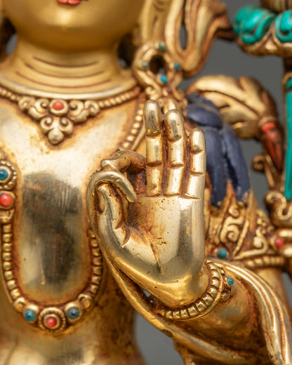 Manjushree Statue |Wisdom Deity from Nepal