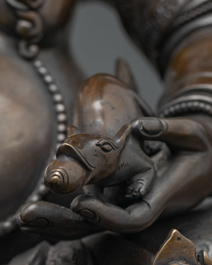 Dzambhala Statue - Buddhist Wealth God Sacred Art