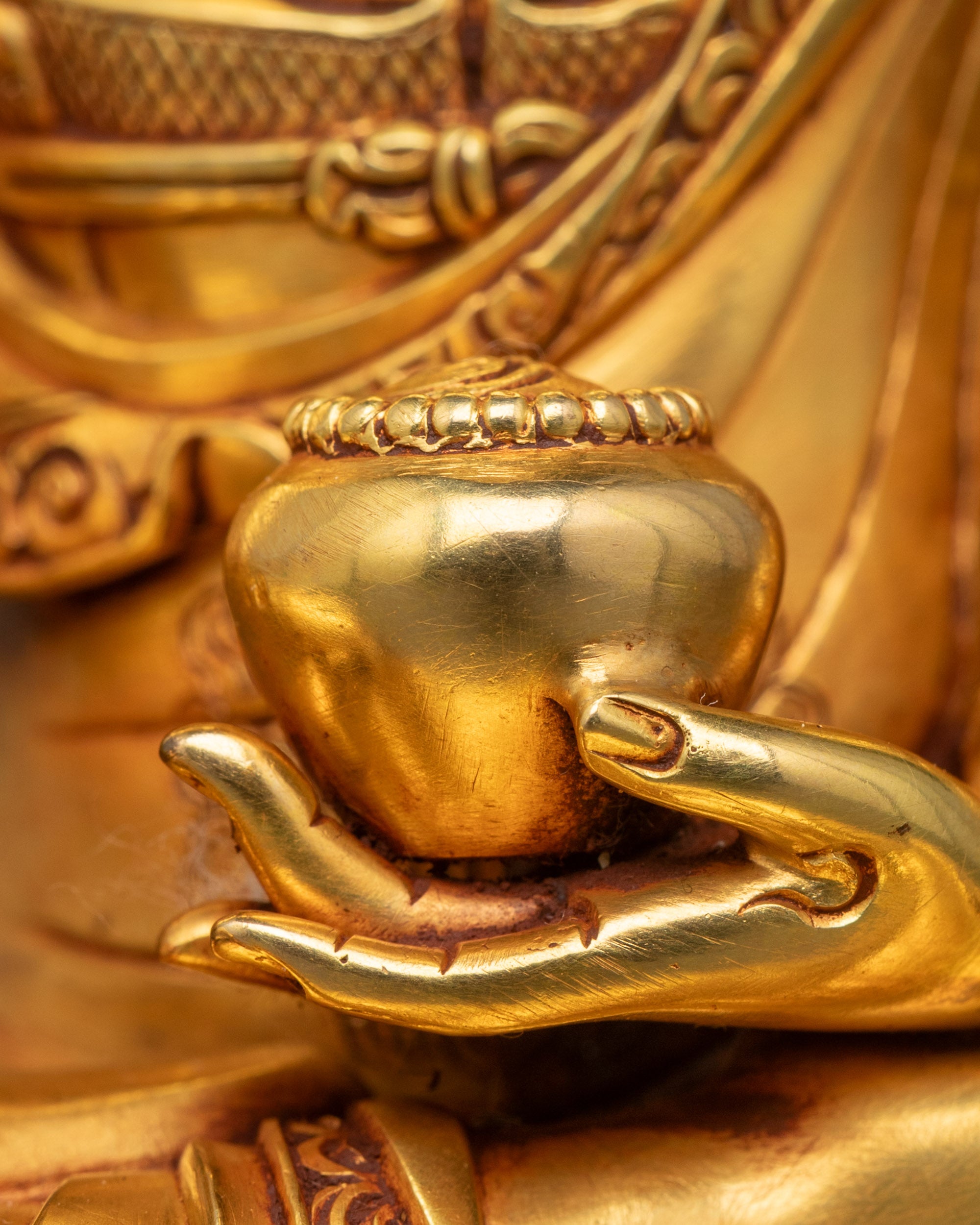 Buddha Shakyamuni Statue | Traditional Lost-Wax Cast Copper Art