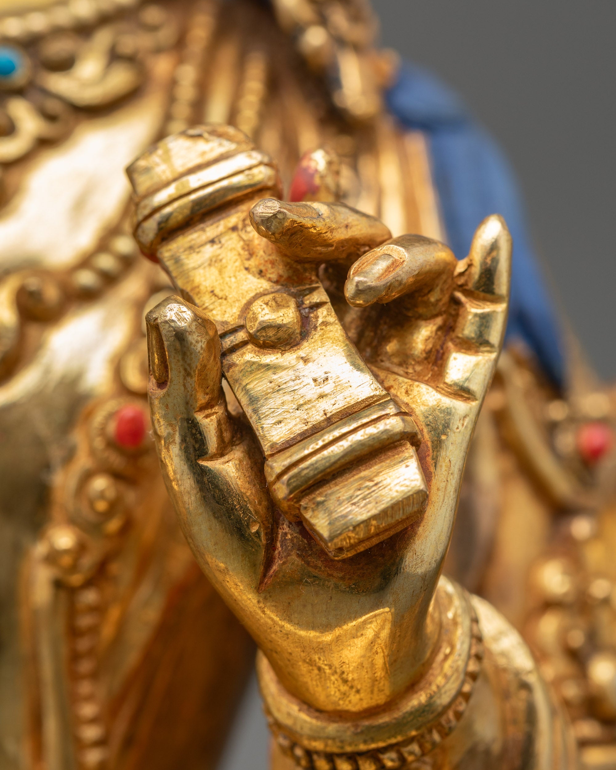Manjushri Statue | Handmade Nepalese Buddhist Sculpture