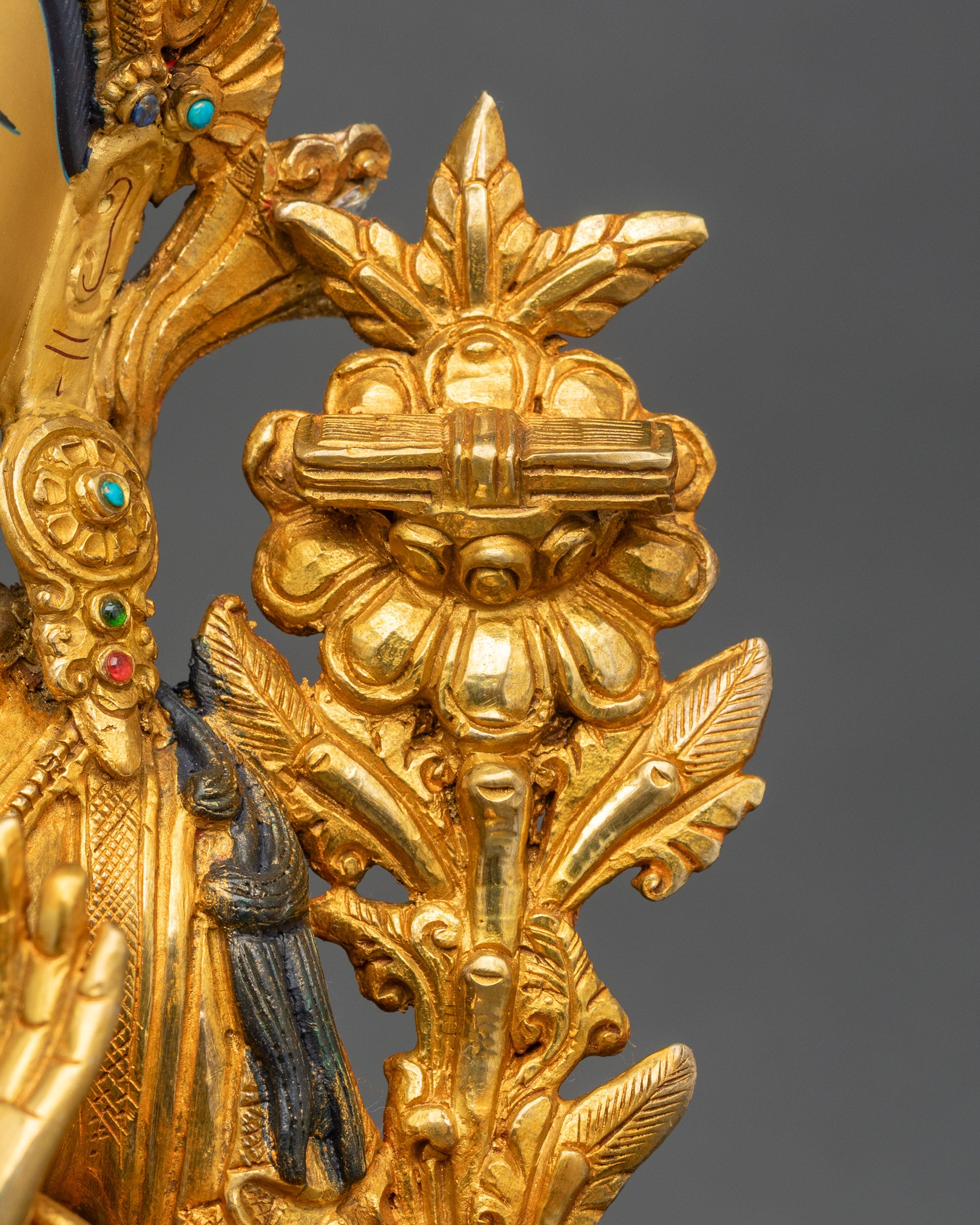 Manjushri Wisdom Sculpture | Traditional Handcrafted Nepalese Art
