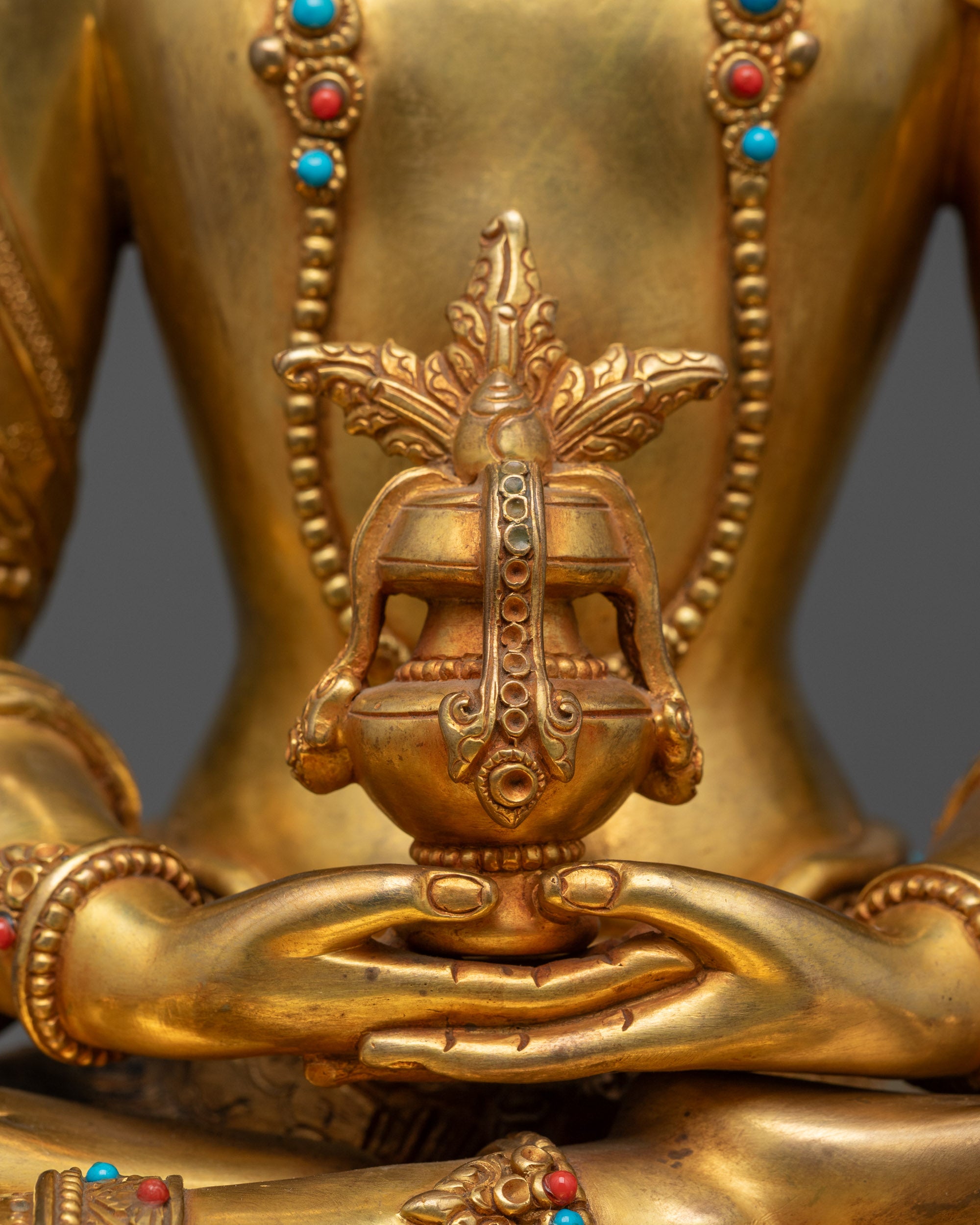 Divine Amitayus Statue | Handcrafted Buddha of Long Life & Wisdom