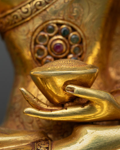 Three Buddha Statue Set – Buddhist Zen Altar Decoration