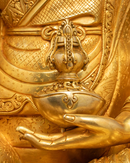 Padmasambhava Statue | Authentic Nepalese Guru Rinpoche Figurine