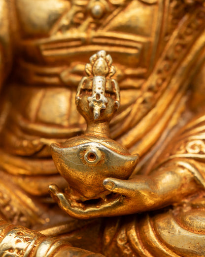 Guru Rinpoche Sculpture | Authentic Newari Crafted Art