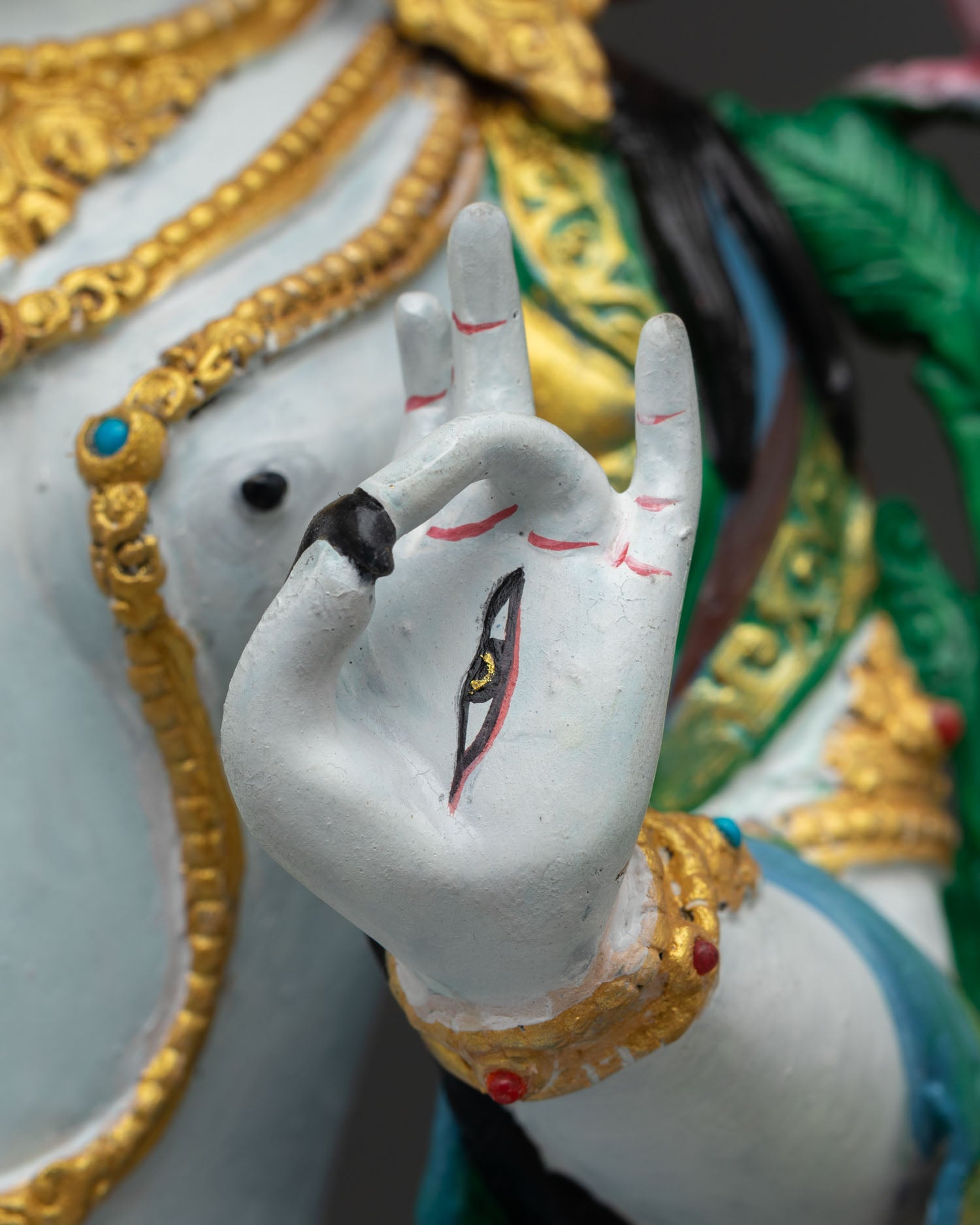 White Tara Statue | Buddhist Sacred Art from Nepal