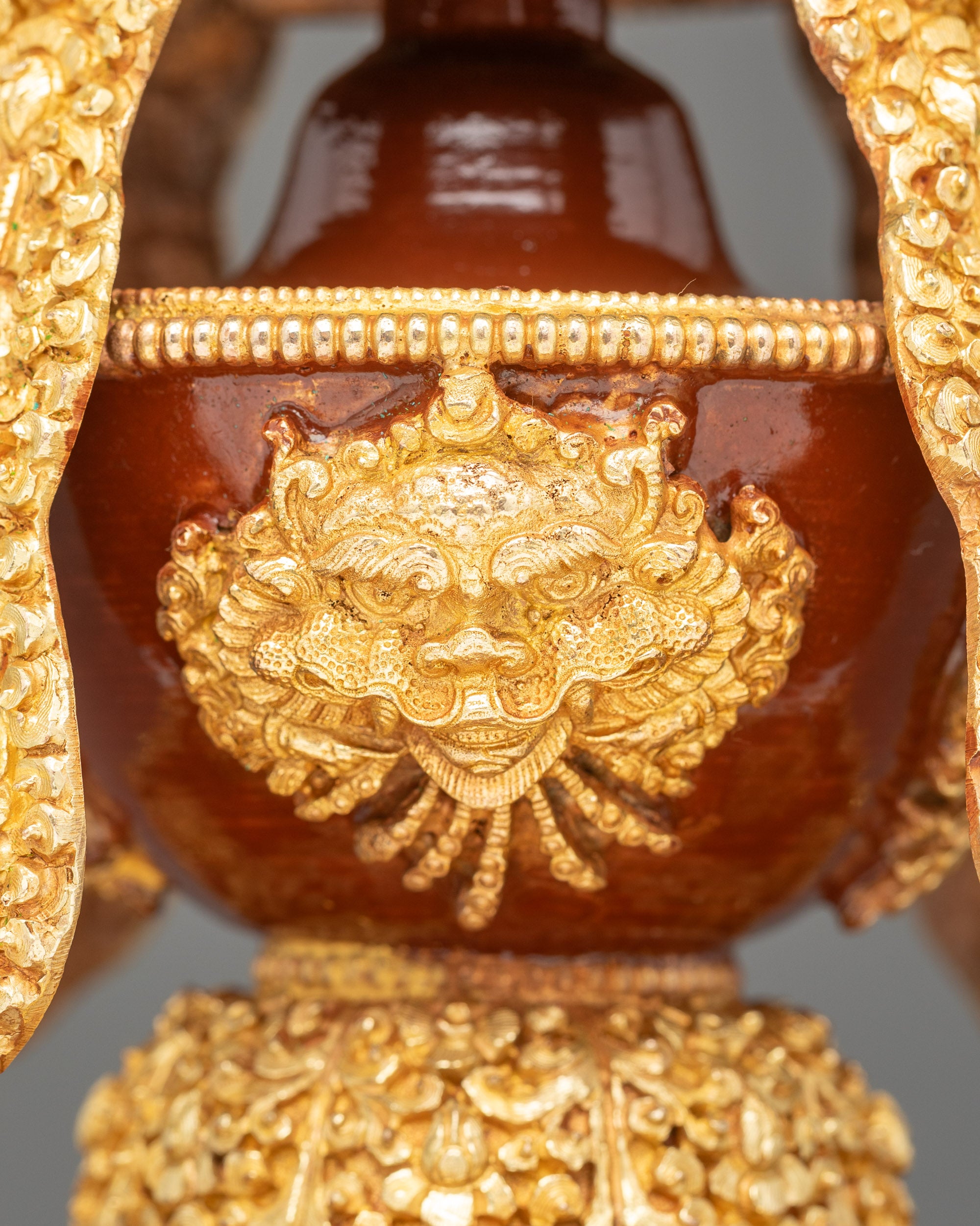 Buddhist Che Bhumba Vase | Handmade Tibetan Kalasha for Altar Rituals