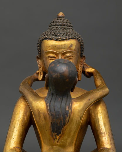 Primordial Buddha Samantabhadra Yab-Yum Statue – Handmade in Nepal