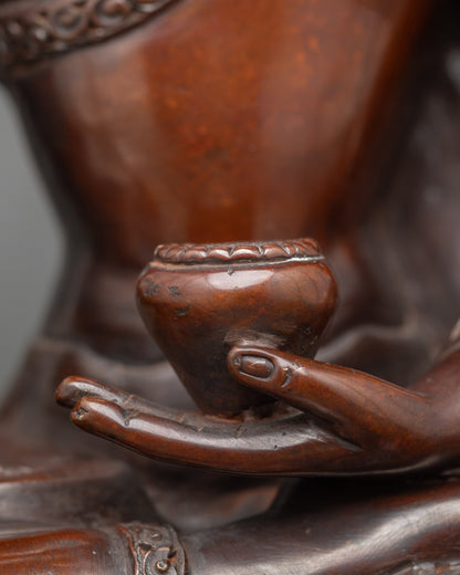 Traditional Shakyamuni Buddha Statue from Nepal