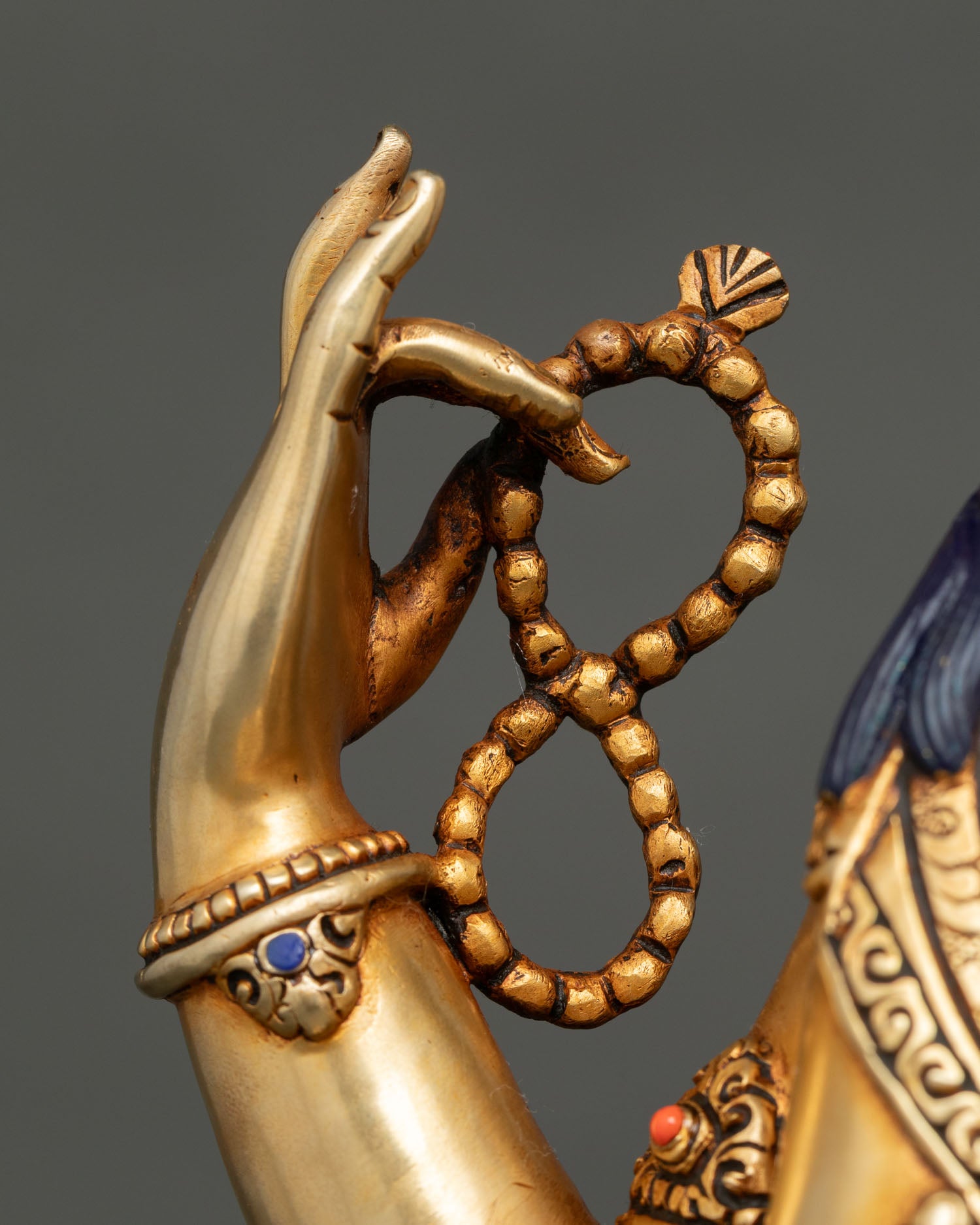 Chenrezig Statue | Nepalese Lost Wax Copper Art