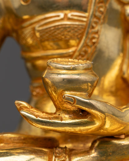 Serene Buddha Figurine from Nepal | Embodying Serenity and Enlightenment