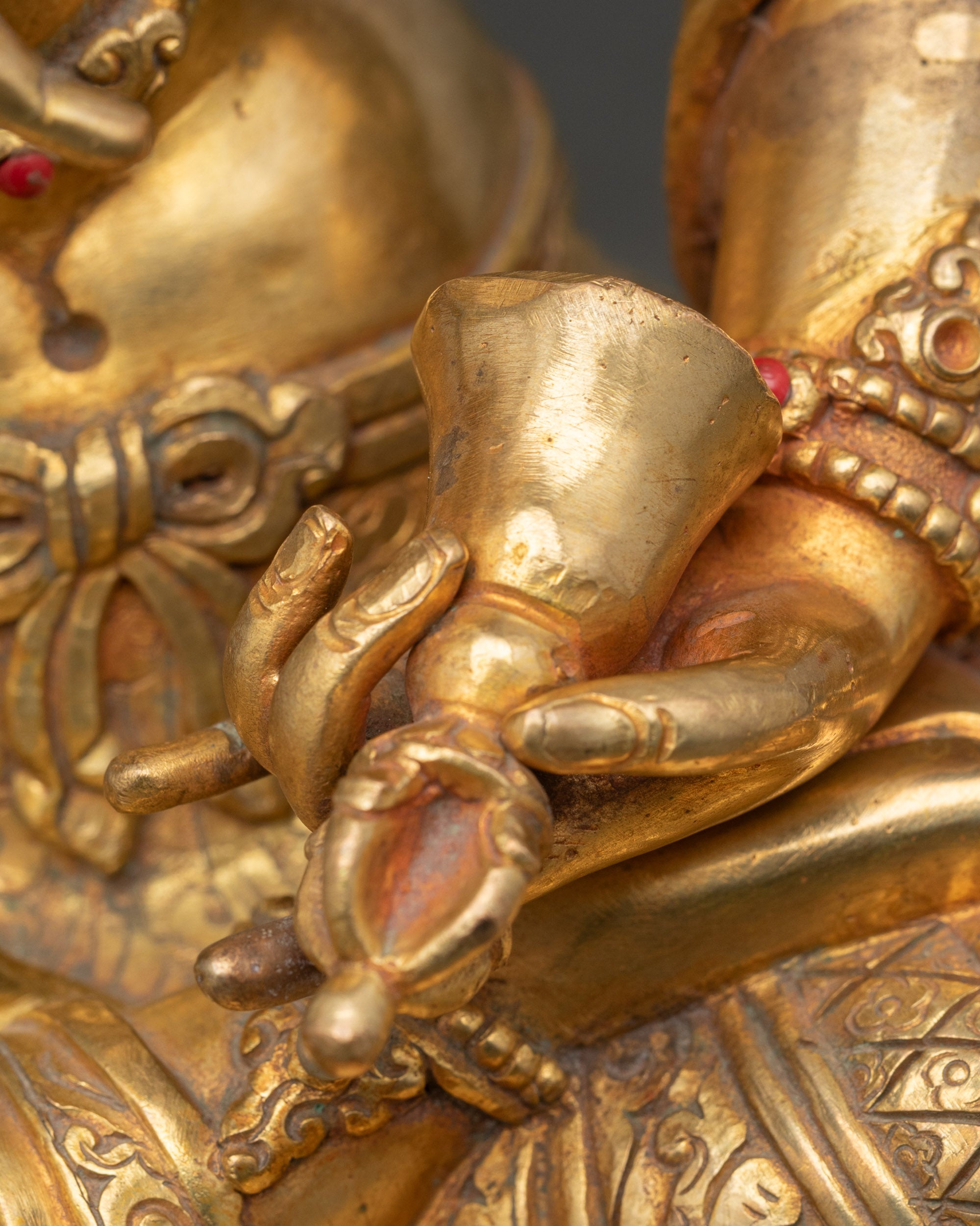 Vajrasattva Altar Statue | Traditional Himalayan Buddhist Figurine