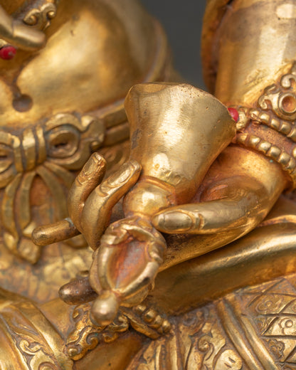 Vajrasattva Altar Statue | Traditional Himalayan Buddhist Figurine