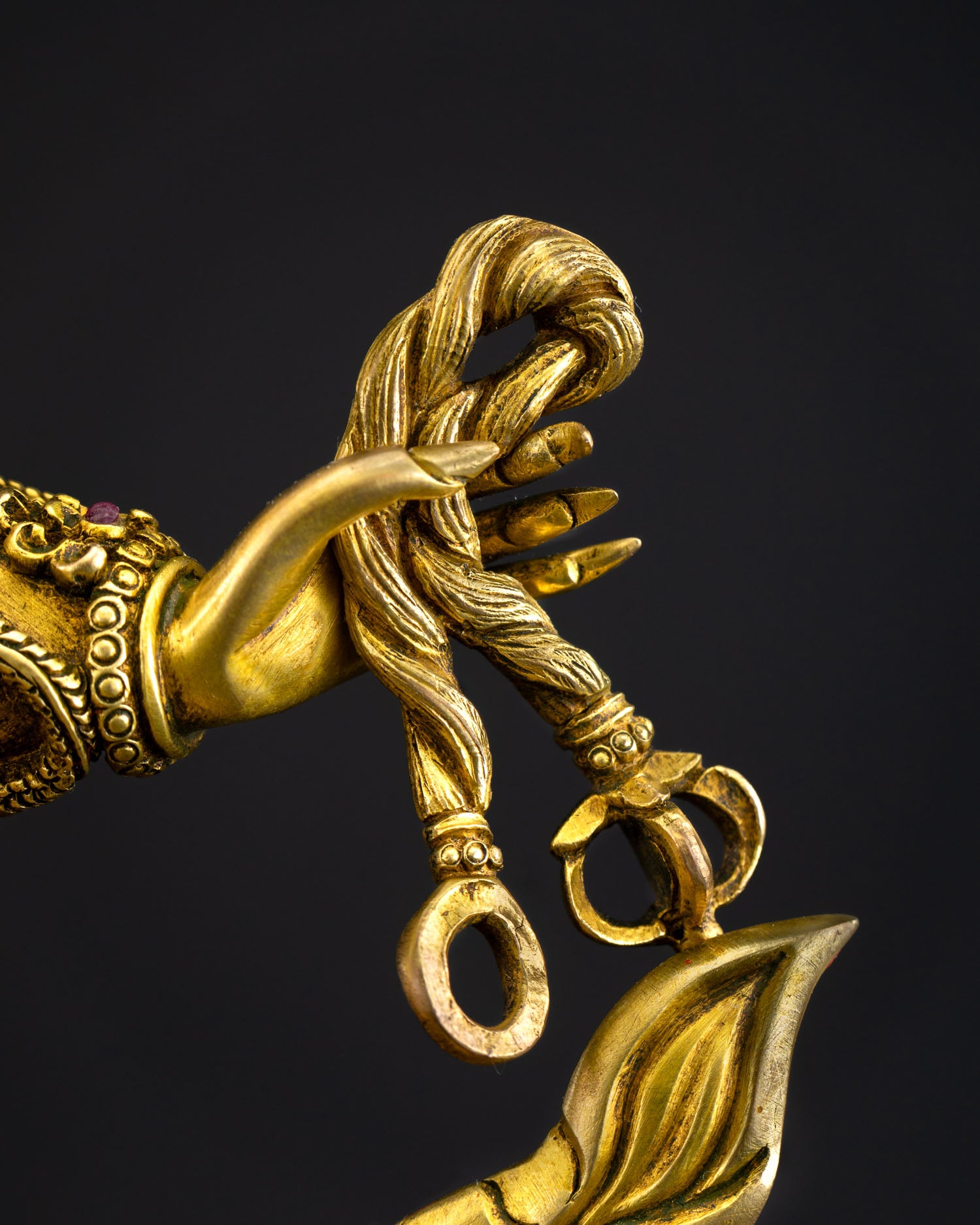 Four-Armed Vajrapani Statue | Masterpiece of Himalayan Sacred Art