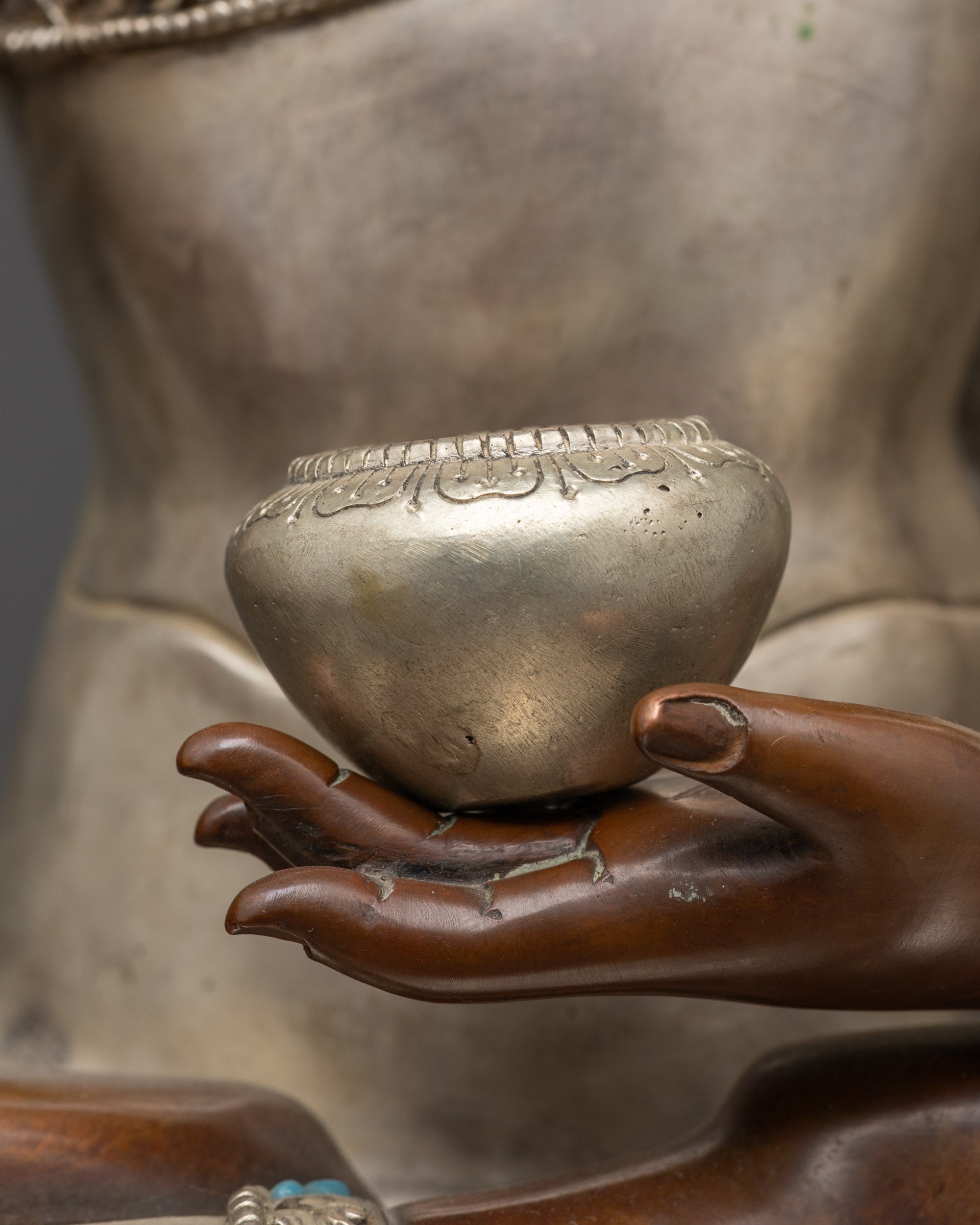 Enlightened One Tathagata Shakyamuni Statue | Divine Meditation Sculpture