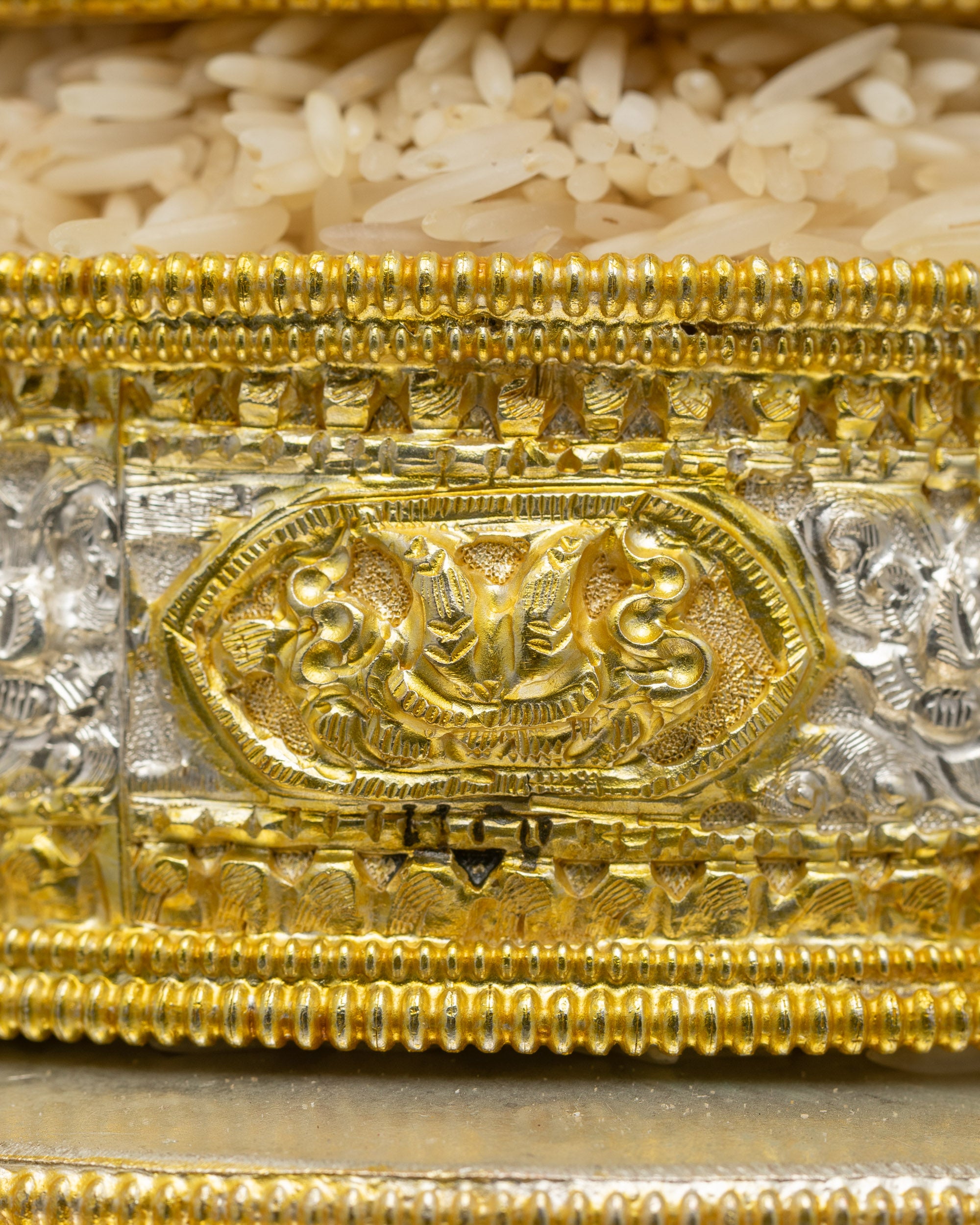 5-inch Handcrafted Tibetan Mandala | Sacred Copper Offering for Altars