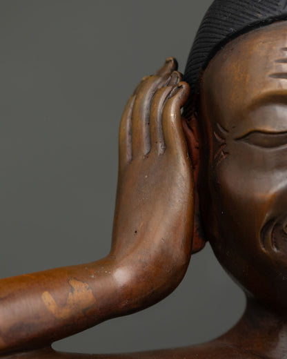 Milarepa Statue | Artisan-Crafted Meditation Artwork