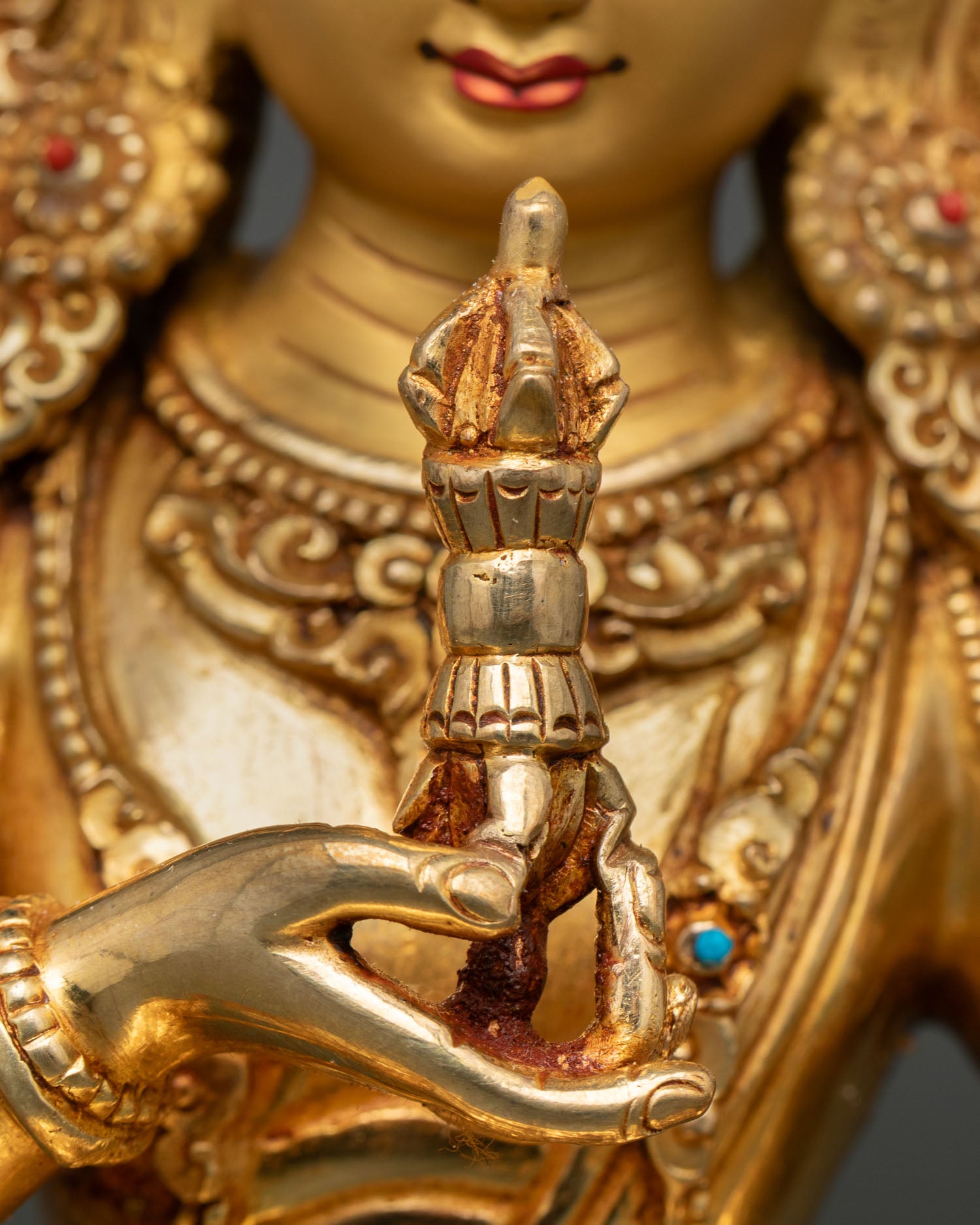 Vajrasattva Statue | Traditional Hand-Carved Buddhist Art