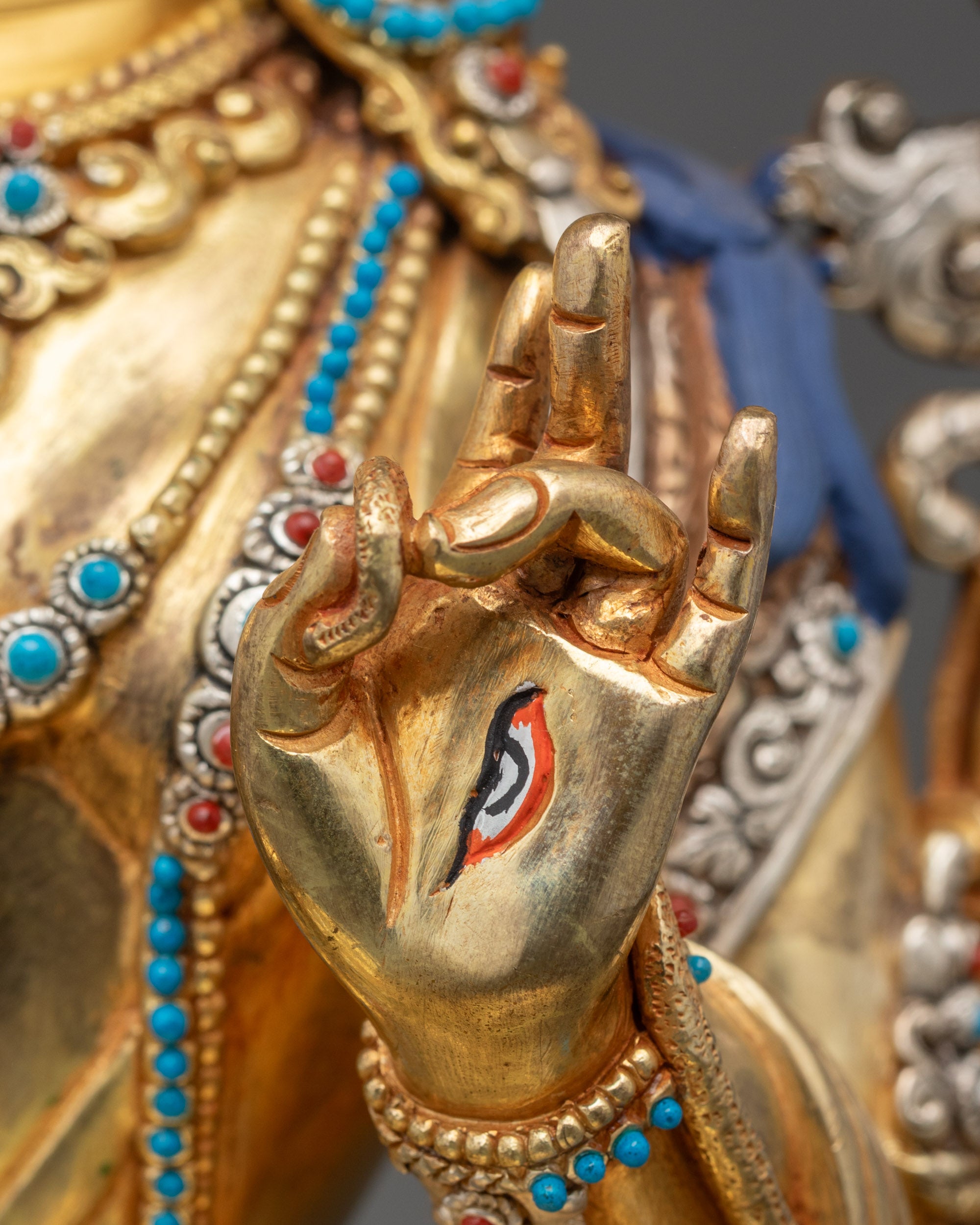 Liberator White Tara Sculpture | Female Buddha of Tibetan Buddhism