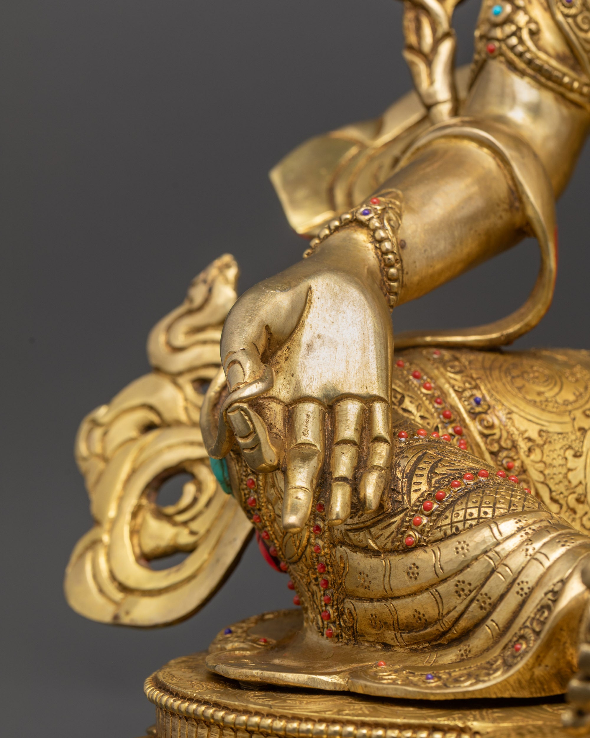 18" Meditation Statue of Mother Green Tara | Blessings of Compassion