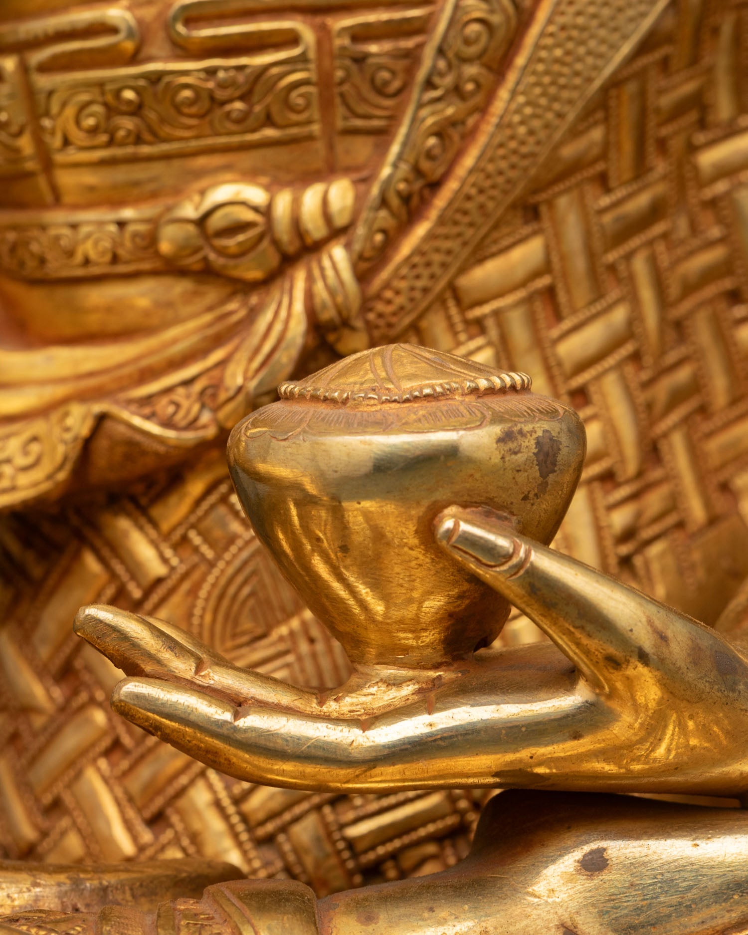 Nepali Shakyamuni Buddha Statue | Meditation Sculpture