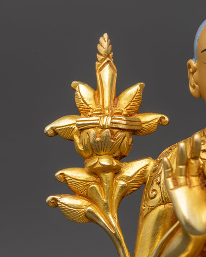 Spiritual Leader Dalai Lama Sculpture | Revered Tibetan Monk Statue