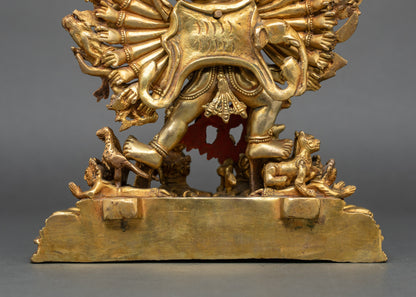 Yamantaka Statue- Wrathful Deity Destroyer of Death