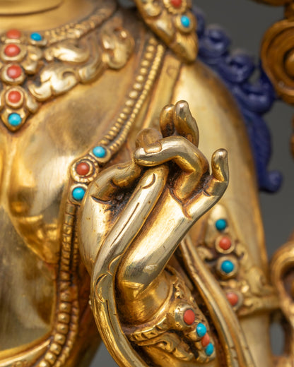 Green Tara Statue – Nepalese Spiritual Artwork