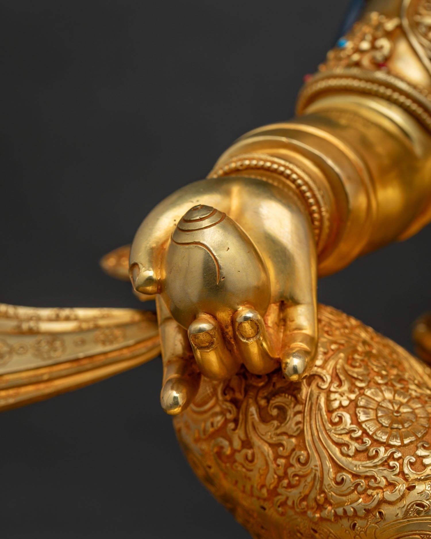 Exclusive Dzambhala Statue - Divine Guardian of Wealth and Fortune