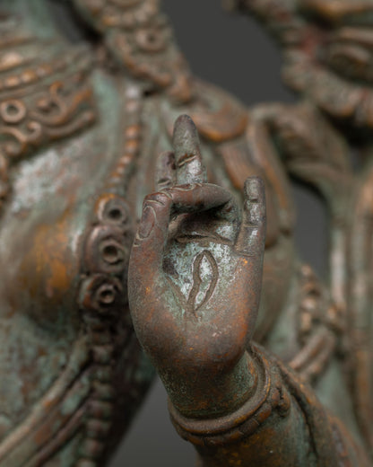 White Tara Statue
